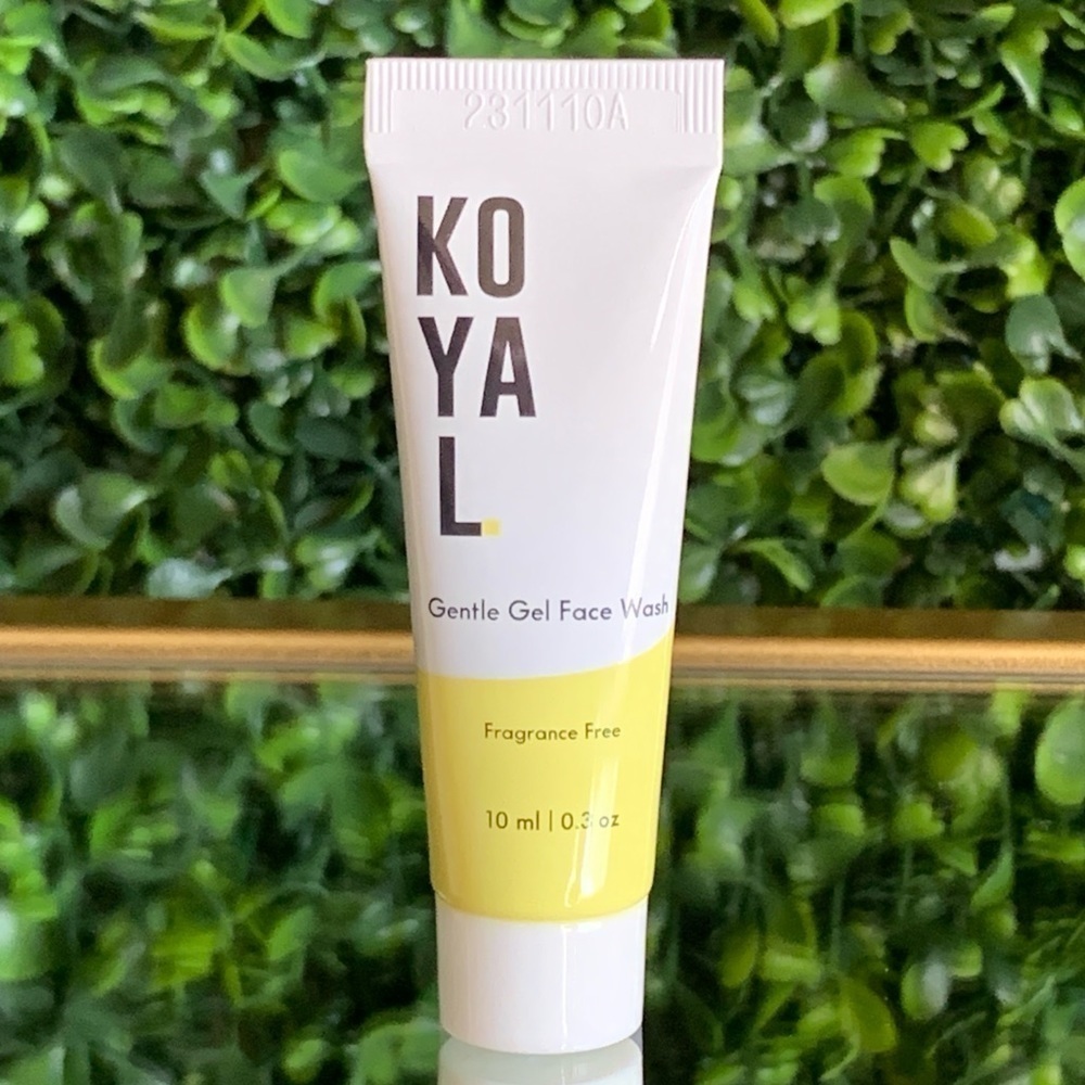 Koyal Gentle Gel Face Wash Cleanser | NEW | Sensitive Skin | Travel 10mL